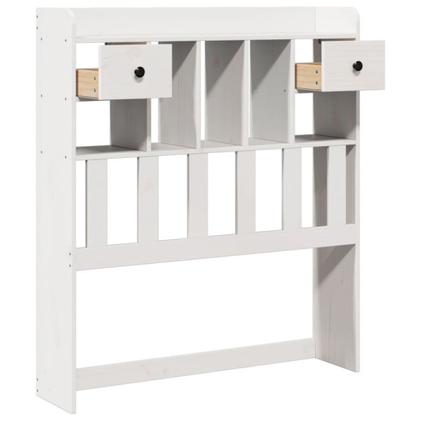 Cabecero de cama almacenaje madera maciza pino blanco 75 cm M 4