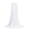 Mosquitera para cama 220 malla blanco 56x56x220 cm 4