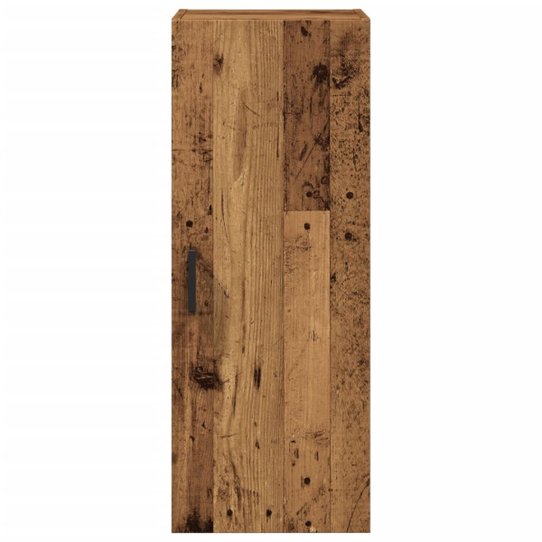 Armario de pared madera de ingeniería envejecida 34.5x34x90 cm M 5