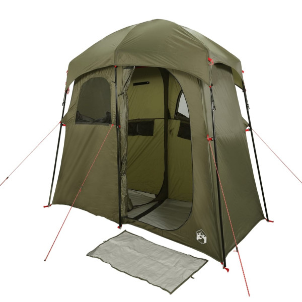 Tenda para duche para 2 pessoas impermeável verde azeitona M 4