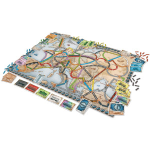 Juego de mesa ¡AVENTUREROS AL TREN! EUROPA H