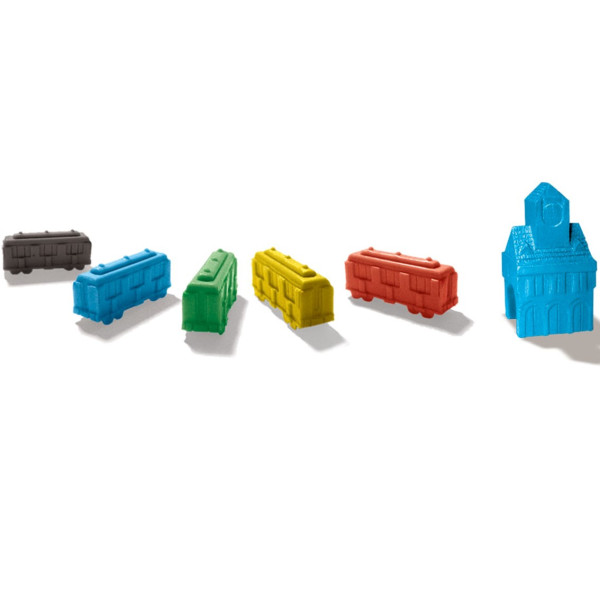 Juego de mesa asmodee ¡aventureros al tren! europa pegi 8 M 4