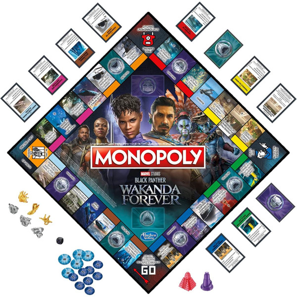 Juego de mesa monopoly BLACK PANTHER M 2