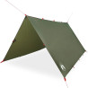 Lona de camping impermeable verde oliva 306x306 cm 2