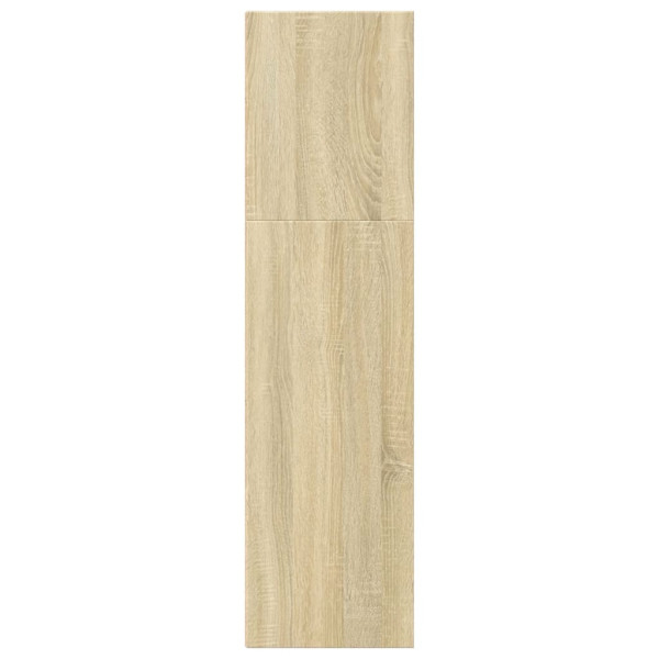 Estantería de madera de ingeniería roble Sonoma 40x30x114 cm M 5