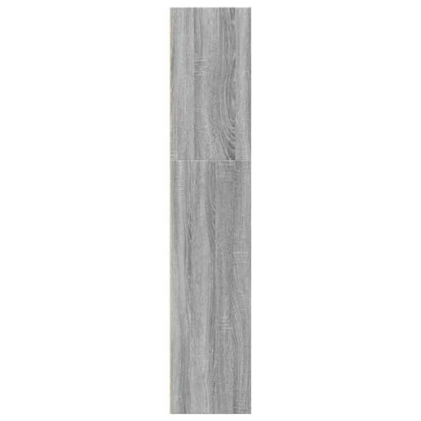 Estantería de madera de ingeniería gris Sonoma 40x30x152 cm M 5