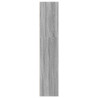 Estantería de madera de ingeniería gris Sonoma 40x30x152 cm 5