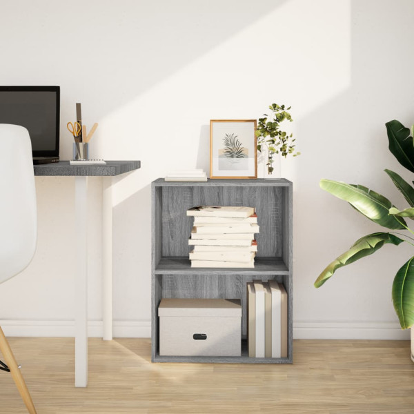 Estante 60x30x77 cm derivados de madeira cinzento sonoma M 3