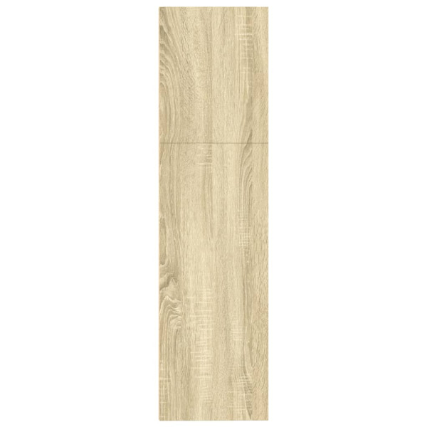 Estante de madeira projetada em carvalho Sonoma 80x30x114 cm M 5