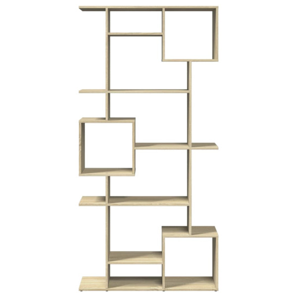 Estantería de madera de ingeniería roble Sonoma 92x29x188 cm M 5