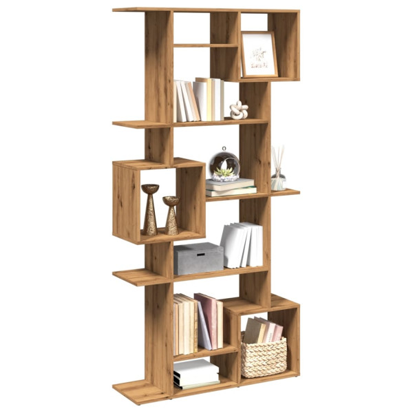 Estantería madera de ingeniería roble artisian 92x29x188 cm M 4