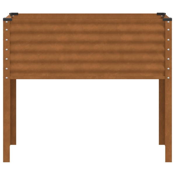 Vaso/floreira 100x41x90 cm aço resistente às intempéries M 4