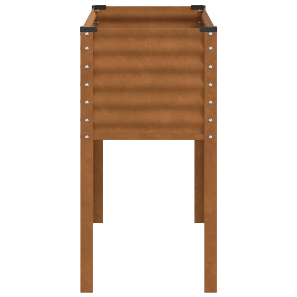 Vaso/floreira 100x41x90 cm aço resistente às intempéries M 5