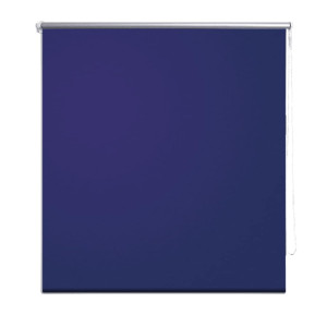 Estore de rolo 60 x 120 cm. Marinho / Azul H