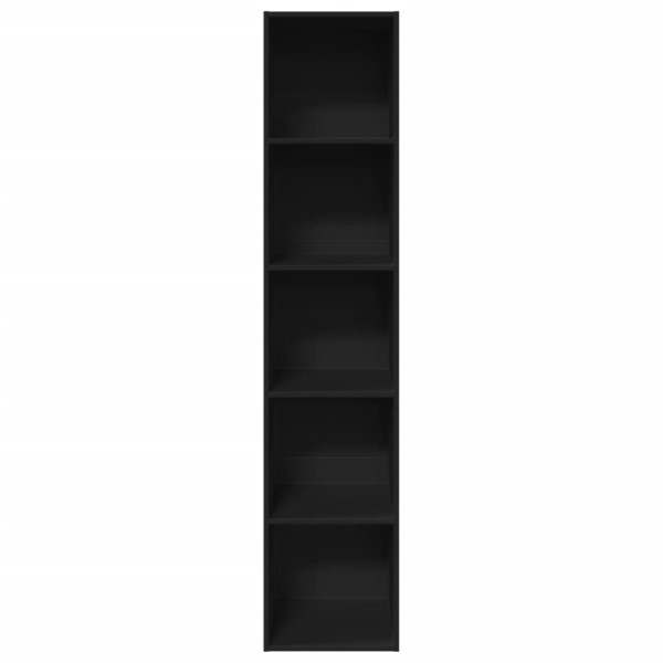 Estante 40x30x189 cm derivados de madeira preto M 4