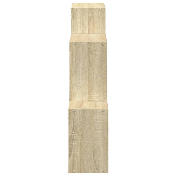 Armario de pared madera de ingeniería roble sonoma 78x18x71 cm M 5