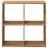 Librería divisora madera roble artisan 69.5x29x69.5 cm 5