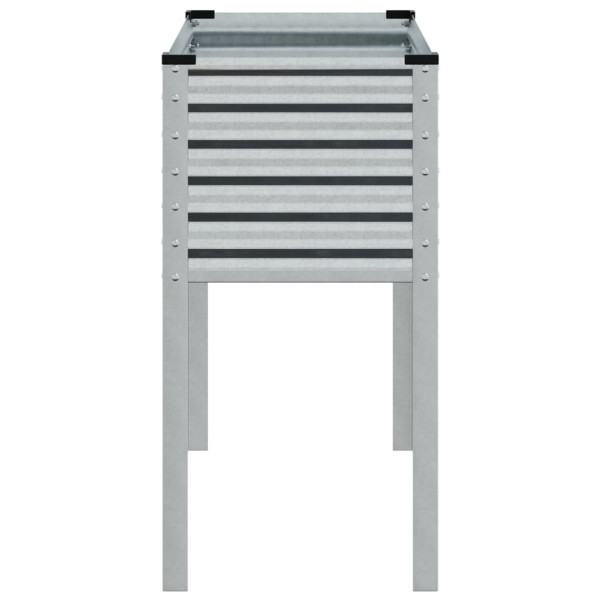 Jardinera de acero galvanizado 100x41x90 cm M 5