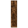 Armario botiquín madera ingeniería roble ahumado 40x41x144.5 cm 5