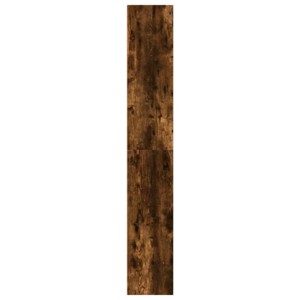 Estantería madera de ingeniería roble ahumado 40x30x189 cm M 5