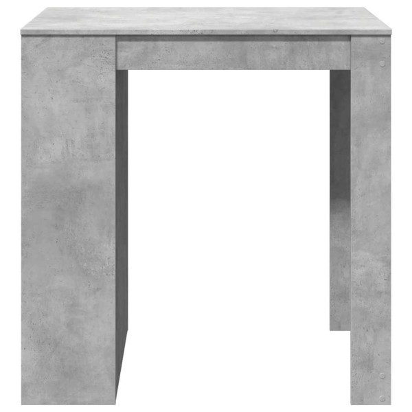 Mesa de bar 102x70x103.5 cm derivados madeira cinzento cimento M 5