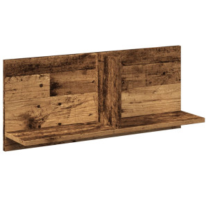 Mueble de pared madera de ingeniería envejecida 70x16.5x30 cm H