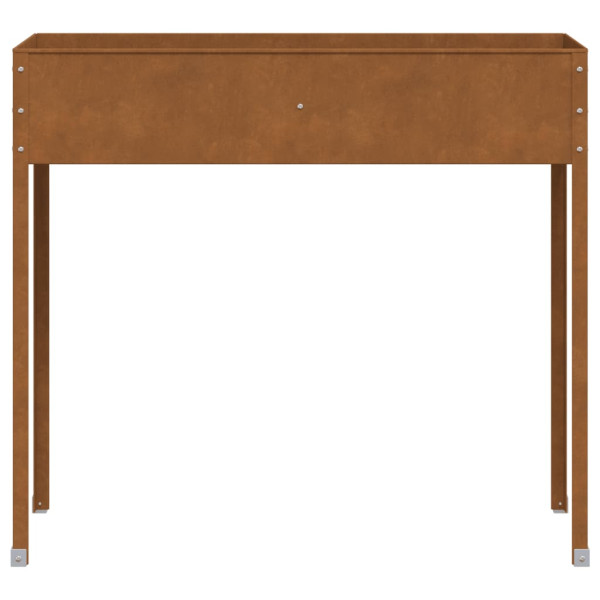 Vaso/floreira 100.5x40.5x90 cm aço resistente às intempéries M 4