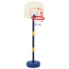 Suporte basquetebol c/ bola e bomba altura ajustável 90/121 cm 3