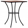 Mesa de mosaico para cafetería cerámica terracota 60 cm 2