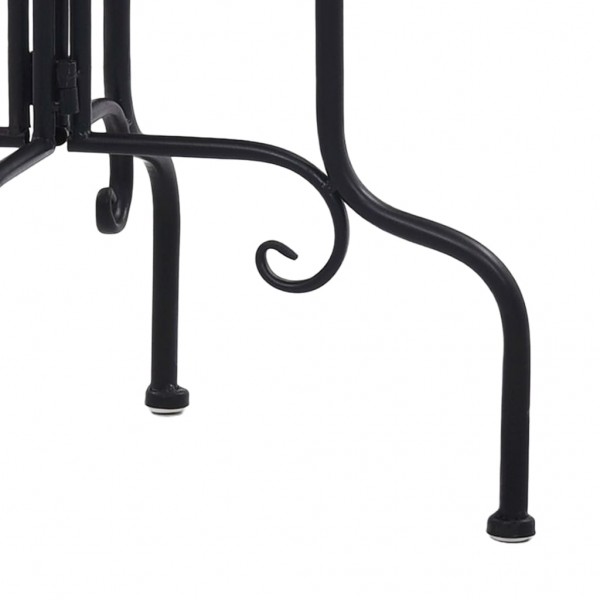 Mesa auxiliar de mosaico cerámica terracota M 4