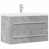 Mueble de lavabo madera ingeniería roble artisian 80x38.5x48 cm 1