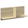 Armario de pared madera ingeniería roble sonoma 70x16.5x30 cm 2