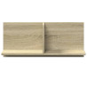Armario de pared madera ingeniería roble sonoma 70x16.5x30 cm 4