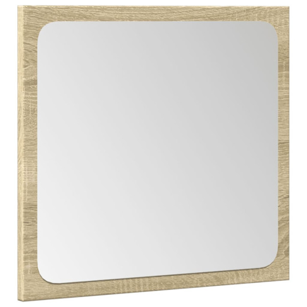 Juego de muebles de baño 4 pzas contrachapada roble Sonoma M 4