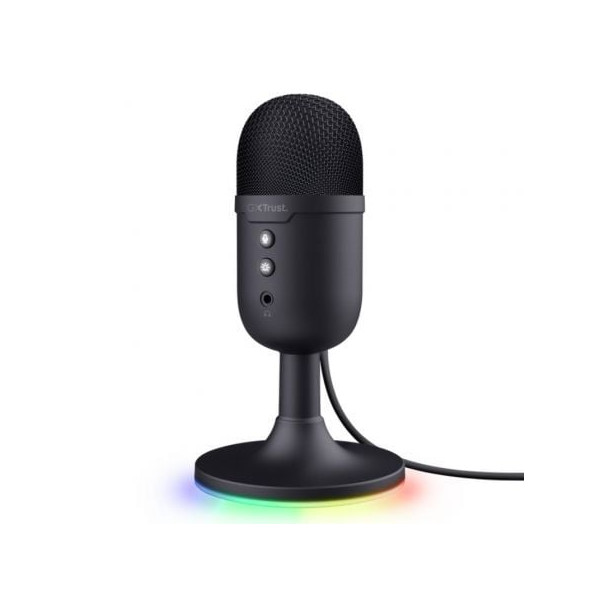 Micrófono trust gaming gxt 234 yunix/ usb/ negro M 3