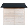Caseta de almacenamiento de jardín de madera 226x248x218 cm 3