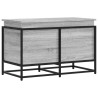 Caja de almacenaje con tapa madera gris Sonoma 80x40x51.5 cm 2
