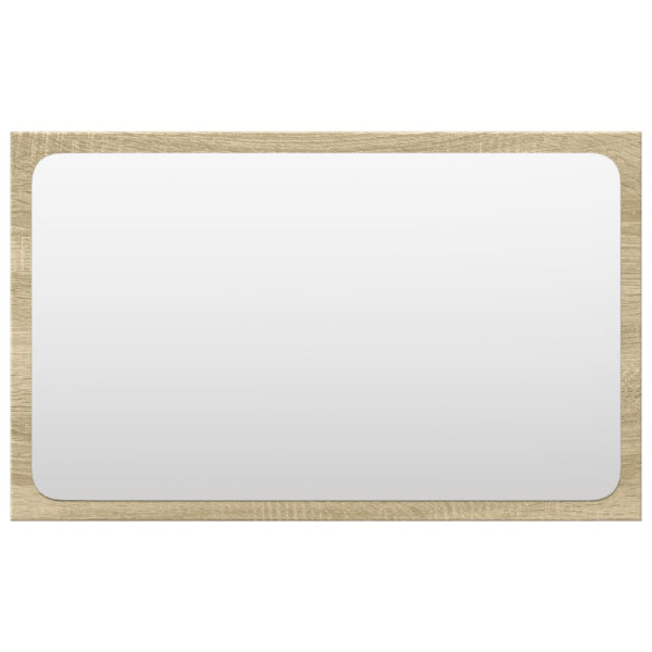 Conjunto de móveis de banheiro de 4 peças em compensado de carvalho Sonoma M 5