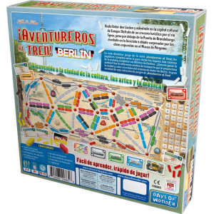 Juego de mesa ¡aventureros al tren! berlín pegi 8 H