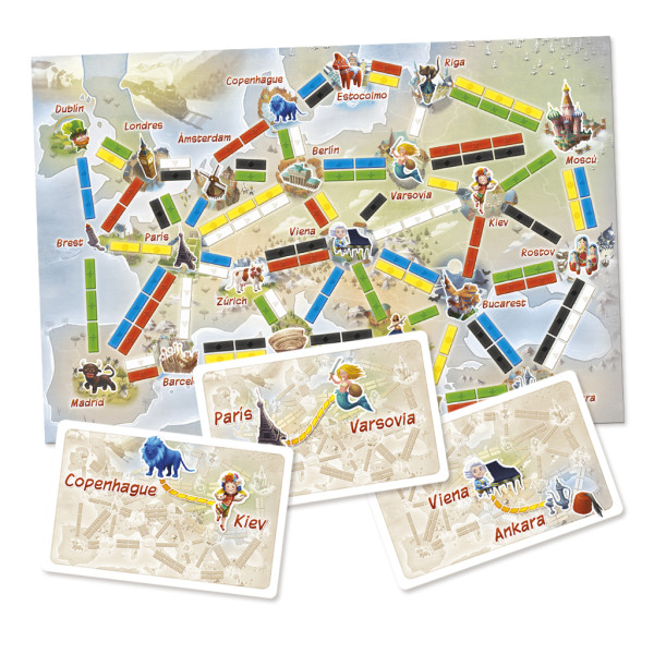 Juego de mesa ¡aventureros al tren! el primer viaje pegi 6 M 2