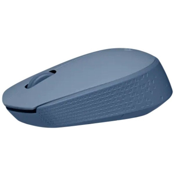 Mouse raton logitech m171 optico wireless inalambrico gris azulado M 4