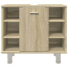 Armario de baño madera ingeniería roble Sonoma 60x32x53.5 cm 5