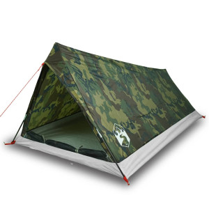 Tenda para campismo para 2 pessoas impermeável camuflagem H