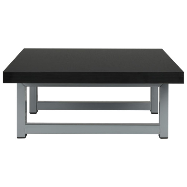 Conjunto de muebles de baño 2 piezas cerámica negro M 5