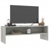 Mueble de TV madera contrachapada gris hormigón 120x40x40 cm 3