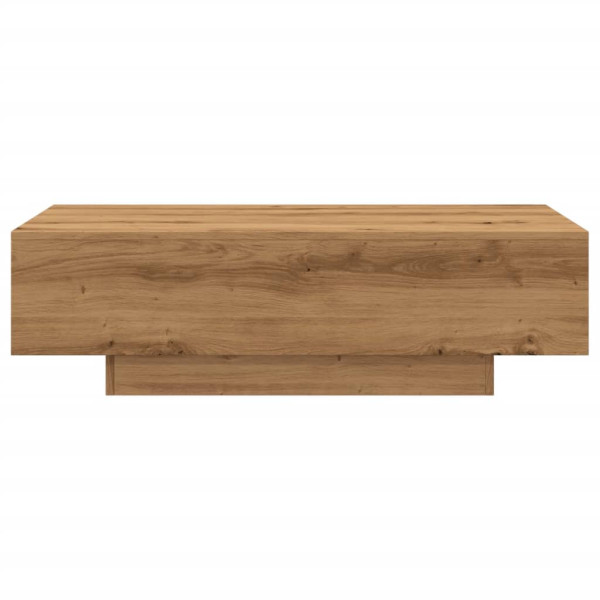 Mesa de centro madera ingeniería roble artisan 100x49.5x31 cm M 5