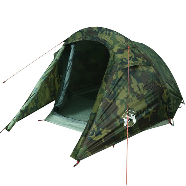 Tienda de campaña túnel para 3 personas impermeable camuflaje M 4