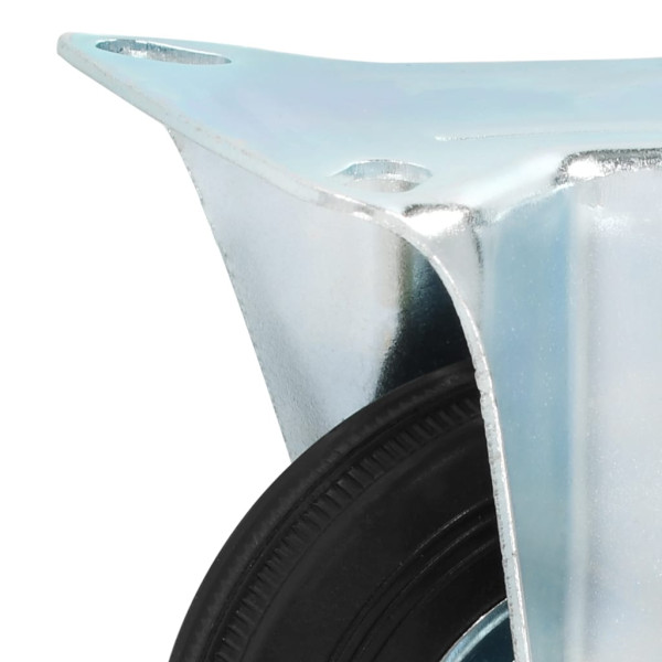 12 pcs Fixed Casters 100 mm M 5