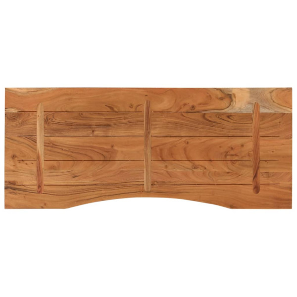Placa de mesa retangular madeira acacia 140x60x2.5 cm M 5