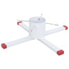 Suporte para árvore de Natal 61x61x15.5 cm branco 2